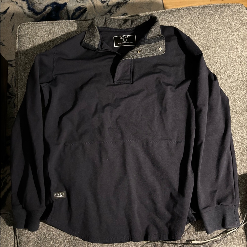 Bylt Men's Fairway Dropcut Pullover.